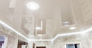 Натяжной ПВХ потолок Кинель, цена от 2089 руб.